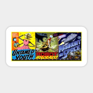 Mystery Science 3-Episode Banner - Series 13 Sticker